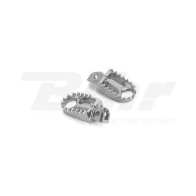 ART ERHÖHTE TRITTBRETTER ERGAL GRAU CNC FOOTPEGS HUSABERG FE 390 2008-2013