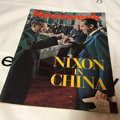 First Monday Republican Magazine -Newsweek Nixon China March 6th 1972 - Both Mag - Picture 2 of 11