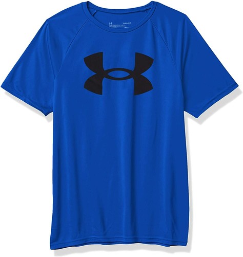 Under Armour Boys' Tech Big Logo Short-Sleeve T-Shirt - Picture 11 of 14