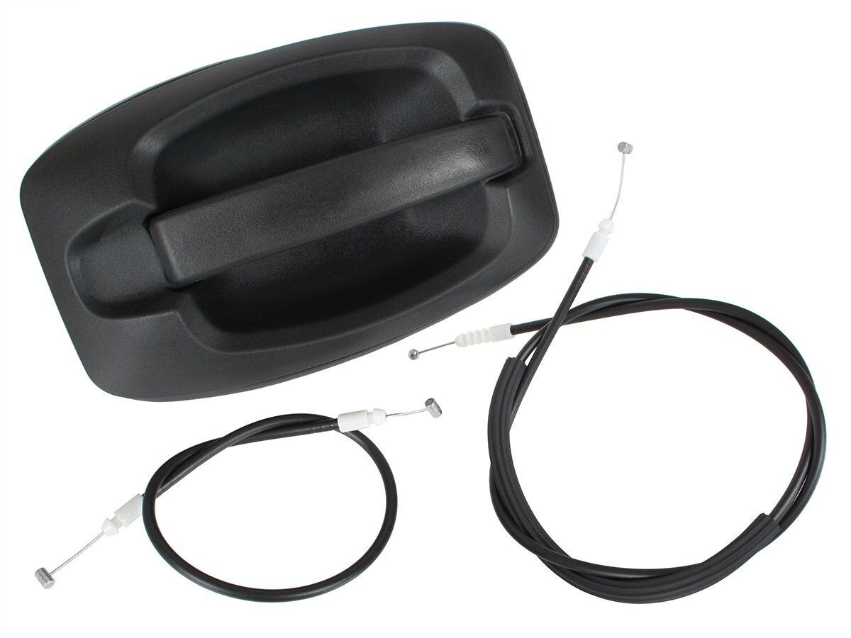 Poignée de porte latérale coulissante droite gauche pour Peugeot Boxer 2006 à 2014 en ABS noir