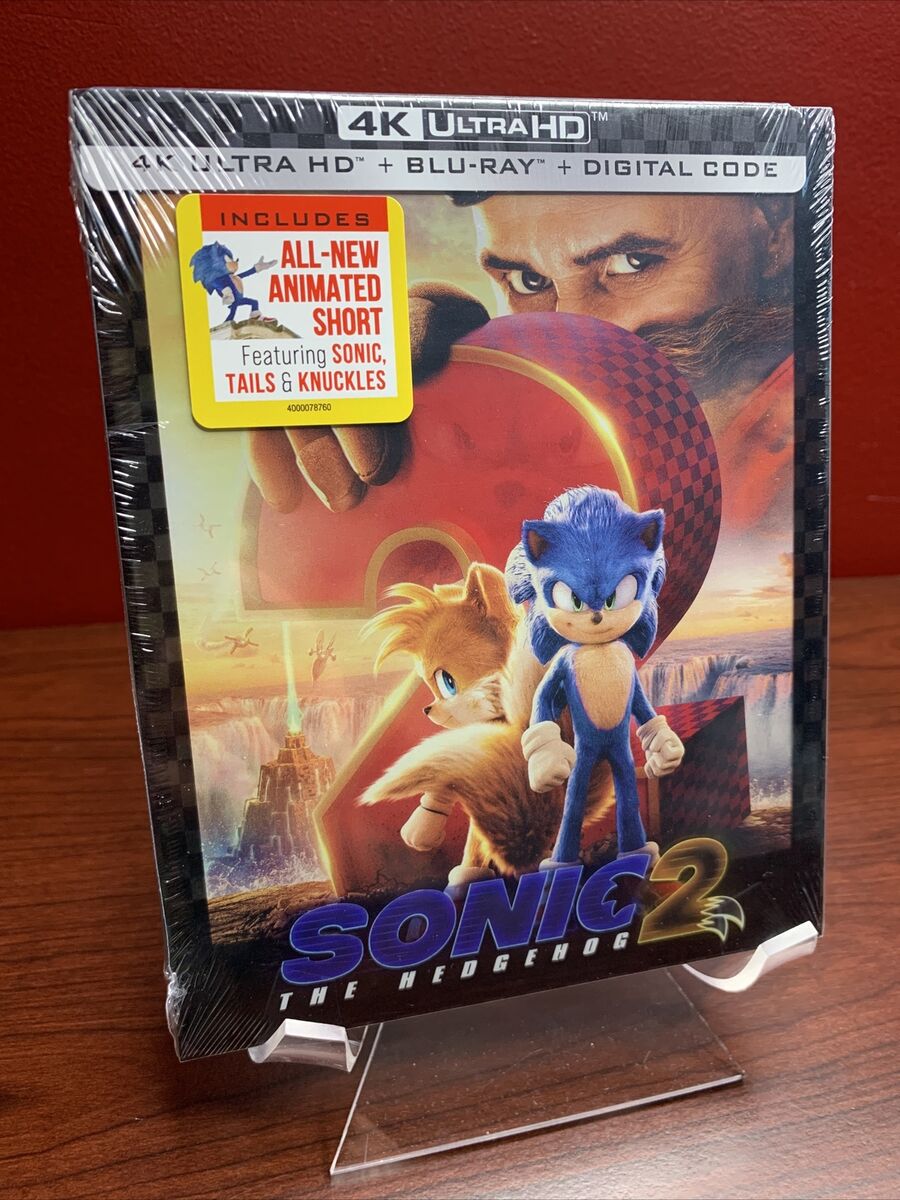 Sonic the Hedgehog 2 gets DVD, Blu-ray and Steelbook release