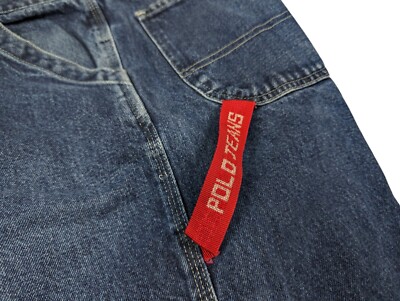 Polo Jeans Ralph Lauren Carpenter Jeans Men 36x30 Wide Leg Baggy
