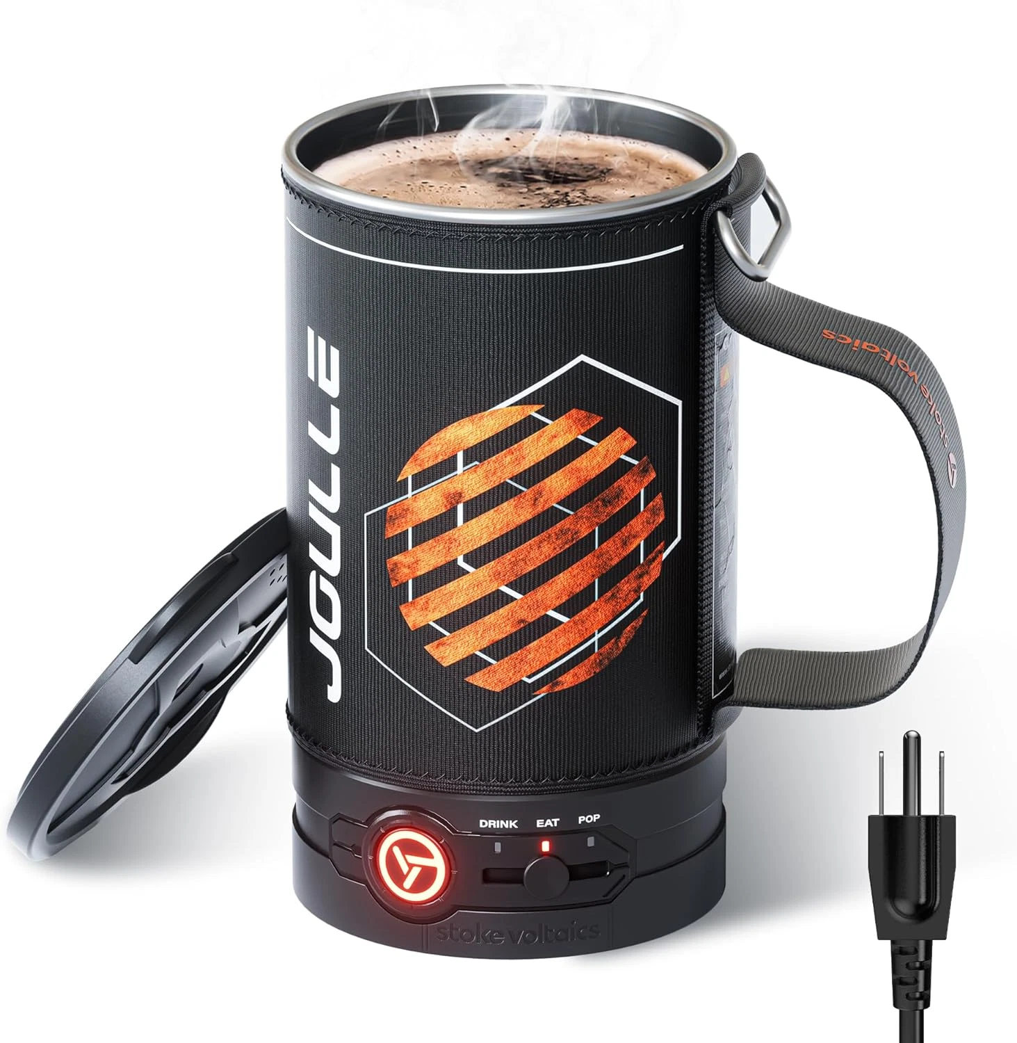 Electric Kettle, Multi-Functional Portable Travel Water Boiler Cooker, 30 Oz Ele