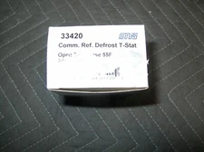 Mars #33420 Commercial Refrig Thermostat Open-35°F Close-55°F 3/8" Tube Mount