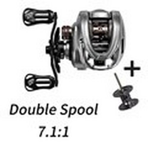 baitcasting reel mudah Baitcasting Reel BFS Fishing Reel 7.1/8.1 Gear Ratio 10 1BB 4KG Power  Baitcaster