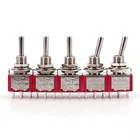 5Pcs Salecom T812 Standard Handle 6Pin ON-ON-ON 3-Way SP3T Mini Toggle Switch