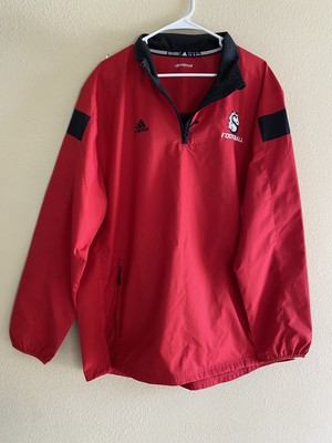 Adidas Collegiate Jacket Mens XL 1/4 Z Football Climaproof New Without Tags