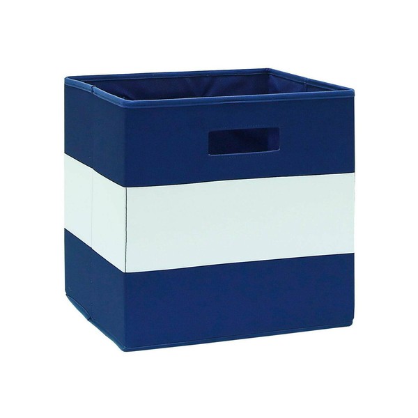 navy blue toy storage