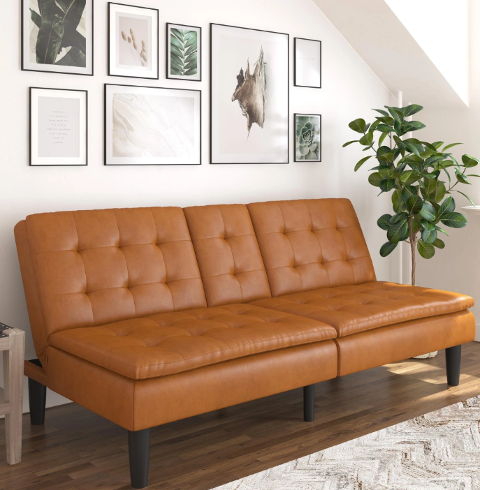 Memory Foam Futon Sofa Bed Couch Sleeper Convertible Pillow-Top with ...
