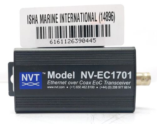 NVT NV-EC1701 E1310D1 Ethernet Über Coax Eoc Transceiver - Afbeelding 1 van 10