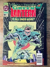 GREEN LANTERN #50 (1994) NEWSSTAND KEY! 1ST APP PARALLAX, 1ST KYLE RAYNER AS GL