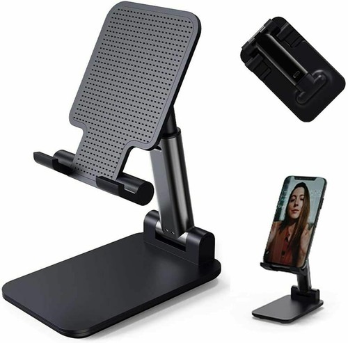 Universal Height Adjustable Portable Mobile Phone Tablet Stand Desktop Holder - 第 13/16 張圖片