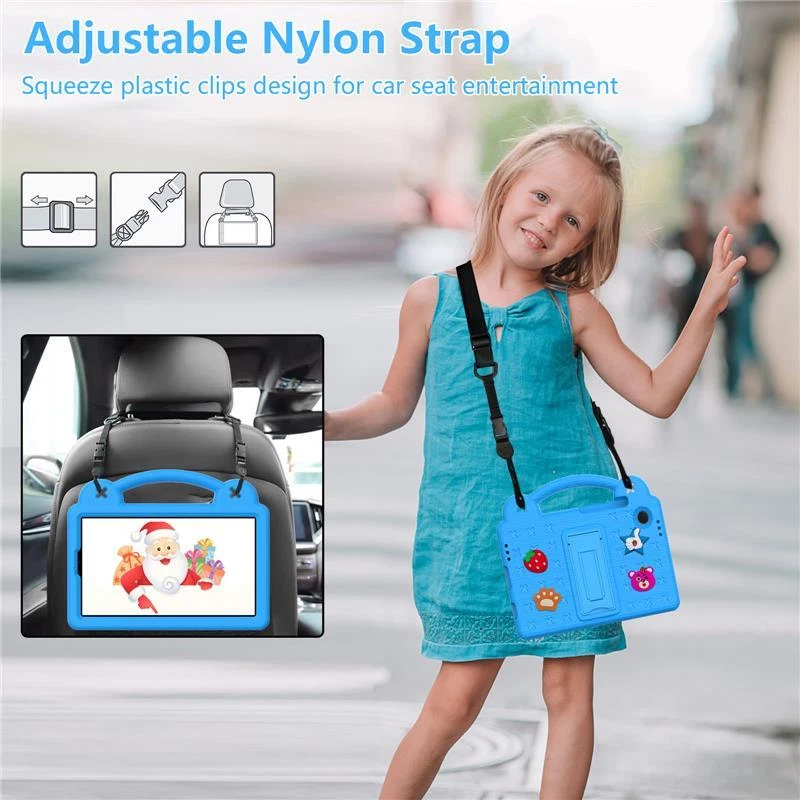 Kids Case For Samsung Galaxy Tab A9 A9+ A8 A7 Lite Tab A 10.1 Shockproof Cover - Image 2 of 4