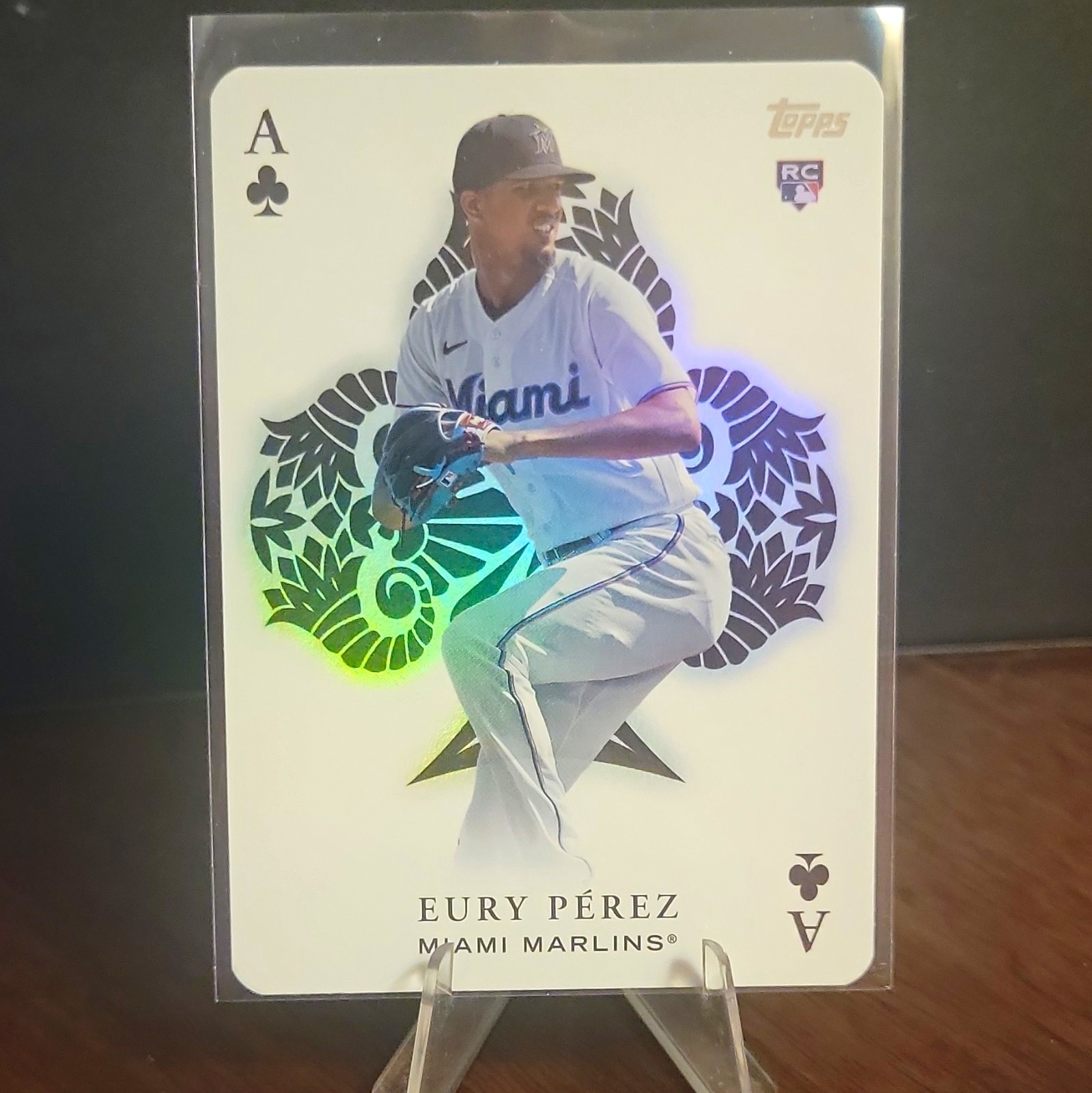 2023 Topps Update Series All Aces Eury Perez #AA-73 Miami Marlins RC