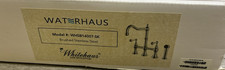 Whitehaus WHSB14007-SK Waterhaus 1.5 GPM Bridge Kitchen Faucet - READ