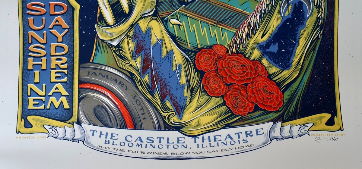 Bobby Weir (1947-2026) Grateful Dead Tribute Poster Bloomington IN