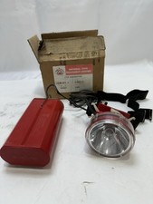 Vintage NFES Miners Headlamps Battery Operated Made in USA Tested
