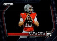 Julian Sayin 2025 Prizm Black Base NIL #192 - OSU
