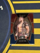 2022 Panini Select WWE - Premier Level Cruz Del Toro #178 Red & Blue (RC)