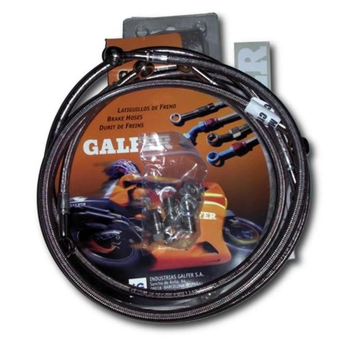 Stainless Steel Front Brake Line Kit - 3 Lines GBrakes FK003D90-3 - Image 2 of 4