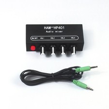 HAM-HP401 Stereo Audio Mixer Individually Controls Board DIY Headphone Amplifier