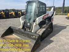 2021 Bobcat T76 Cab A/c Joystick Compact Track Skid Steer Loader Used