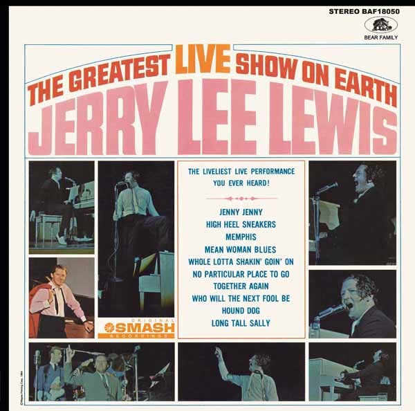 Jerry Lee Lewis The Greatest Live Show On Earth LP New 4000127180506