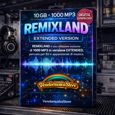 REMIXLAND DJ PACK - 1000 MP3 EXTENDED - HQ 320kbps - Digital Download