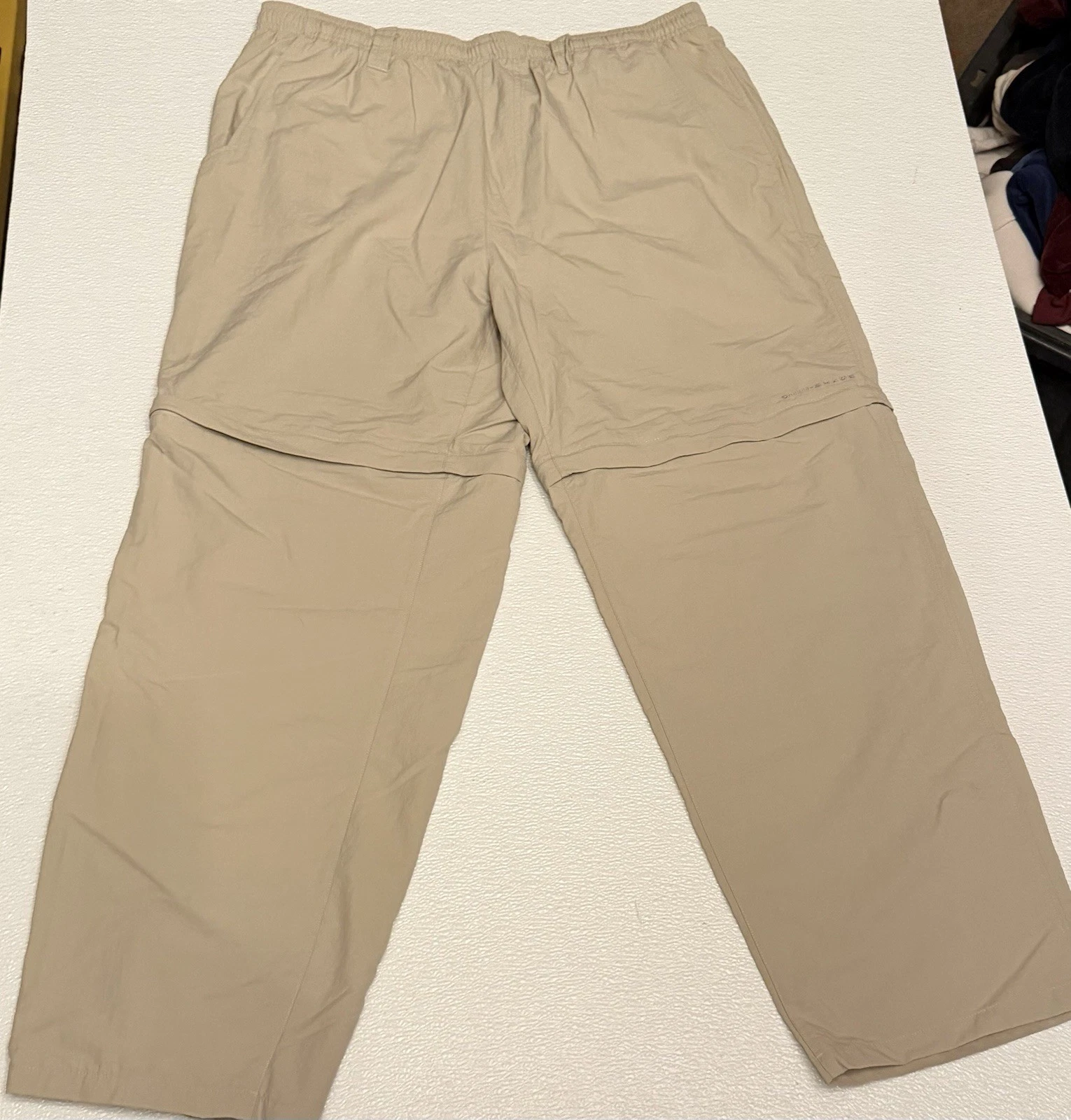 Columbia Pfg Ripstop Convertible Utility Pants Size XL 30 Length