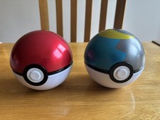 Pok&eacute;mon TCG Pok&eacute; Ball Tins x 2 D24 - Opened No Packs