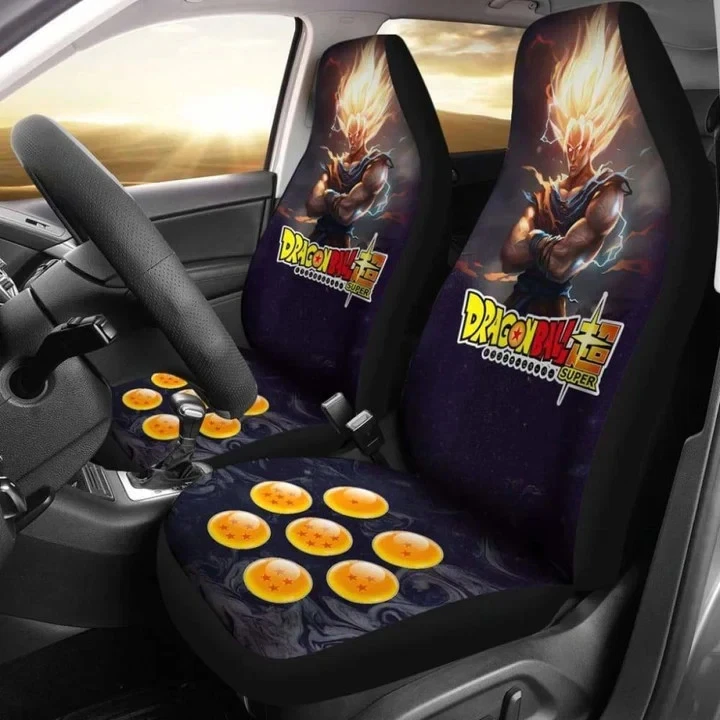Goku Dragon Ball Anime Car Seat Covers