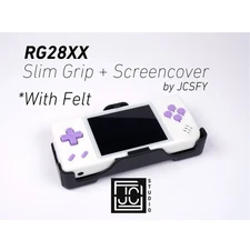 Anbernic RG28XX Grip 2-in-1 RG28 Screen Cover Reversible Comfort Grip Felt JCSFY