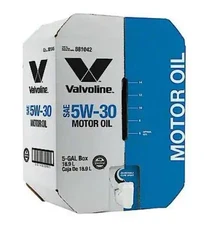 Valvoline Daily protection 5W30 Synthetic blend Motor Oil Bay Box (20 Quarts)