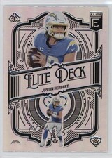 2022 Panini Donruss Elite Elite Deck Justin Herbert #ED-14 1h9m