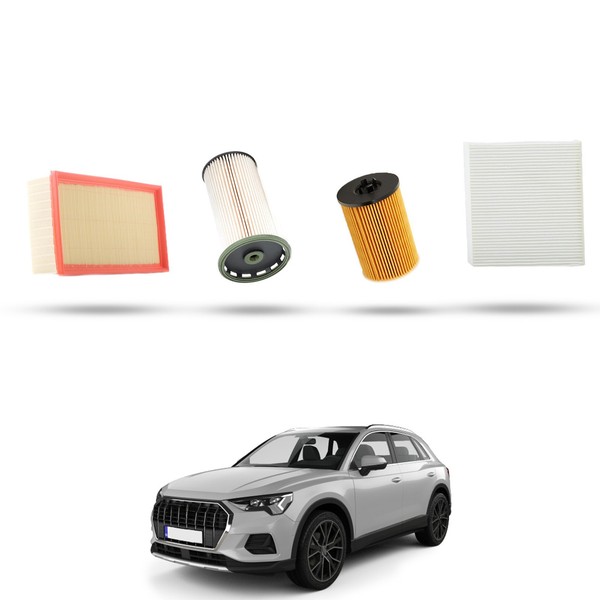 Hoffcar Wartungsset Kompatibel Mit Audi Q3 (F3B, F3N) 2.0 40 TDI 140KW Ab 201-image