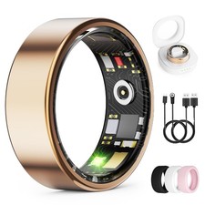 Smart Ring for Women and Men, Health Tracker Ring, Fitness Tracker Ring  Blo...
