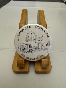 1875-1975 Lynnville Iowa Centennial Pinback Button