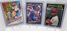 Donruss Rhys Hoskins Mike Schmidt Jean Segura /199 Phillies MLB 3 Card Lot