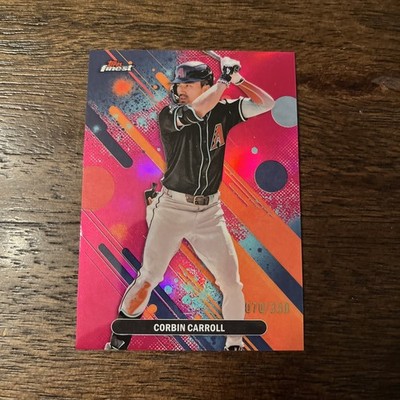 2025 Topps Finest - Common Corbin Carroll #72 Magenta Refractor /350 Baseball
