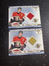 2001-02 Pacific Private Stock Titanium - Authentic Double-Sided Game-Worn Jersey