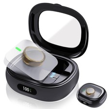 XENIVO Wireless Charging Case for Oura Ring Gen 5/4/3 Black Black
