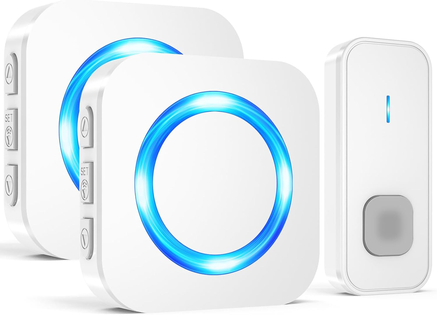Campanello Senza Fili Design per Casa e Ufficio - Impermeabile e Wireless