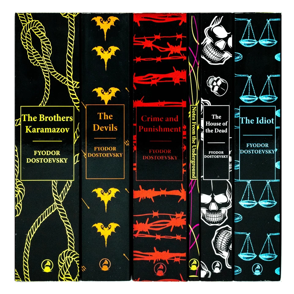 Complete Collection of Fyodor Dostoevsky 6-Book Set  Crime  | Fyodor Dostoevsky - Image 3 of 4