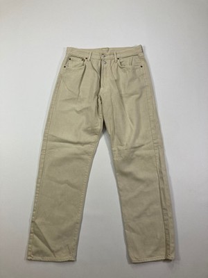 REPLAY 901 SHORT STRAIGHT Jeans - W34 L32 - Creme - Top Zustand - Herren