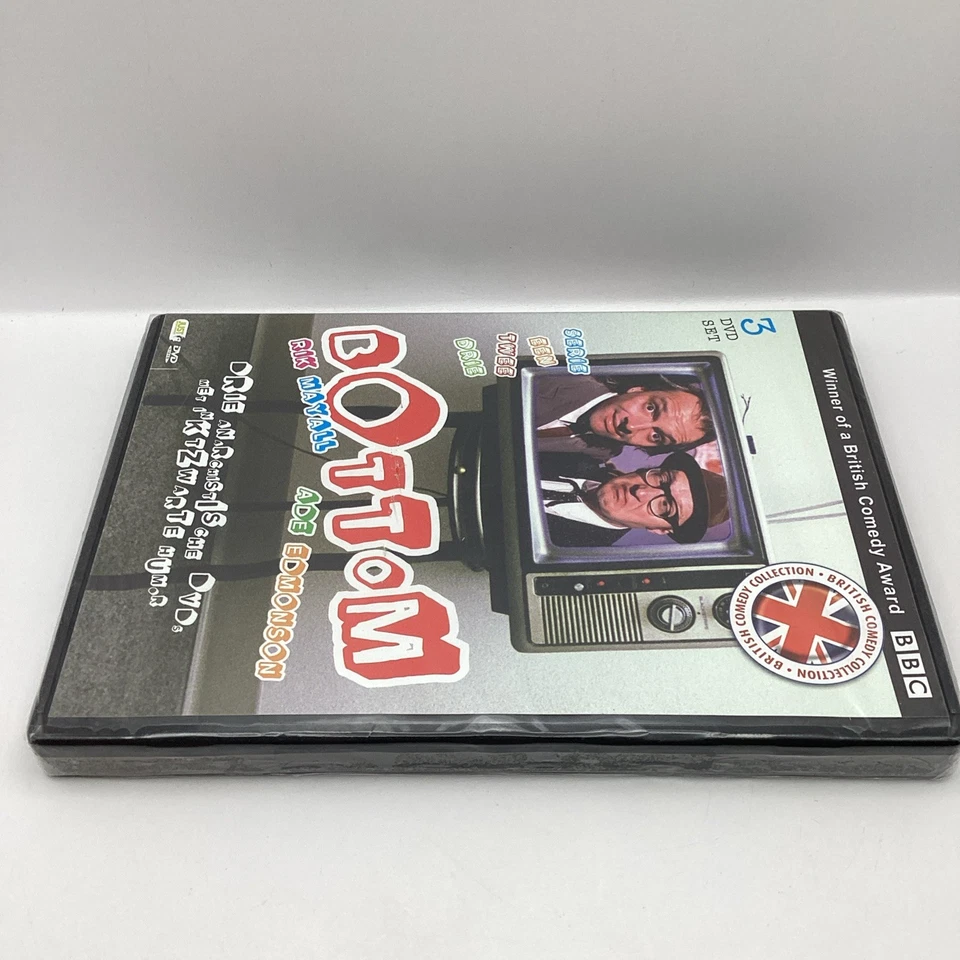 Bottom DVDS The Complete Series 1-3  BBC Rik Mayall Ade Edmondson- Region 2 (N5) - Image 4 of 4