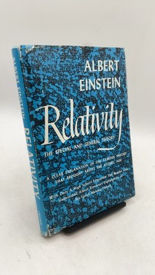 Relativity: The Special and the General Theory Albert Einstein Hardcover 1961