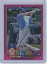 2023 Topps Chrome #96 Nate Eaton Magenta Refractors 274/399