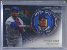 2020 Topps Topps Player Medallions Javier Baez #TPM-JBA 03xg