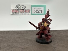 Warhammer 40k Chaos Space Marine Lord Base Painted