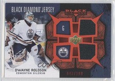 2007 Upper Deck Black Diamond Jerseys Dual Ruby /100 Dwayne Roloson #BDJ-DR 0a1